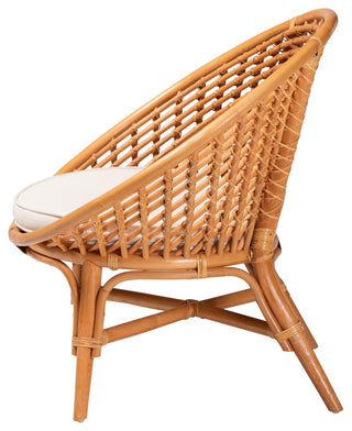 Abby Natural Rattan Accent Chair