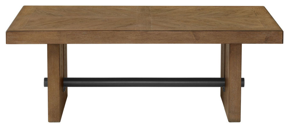 Landmark Cocktail Table, Weathered Oak