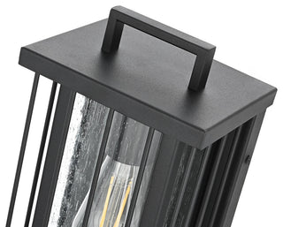 Home Living 6.5" Outdoor Wall Sconce, Black