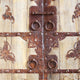 Consigned Chinese Wood and Iron Door