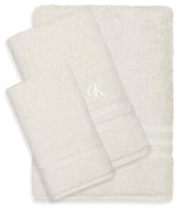 Denzi 3-Piece Towel Set Monogrammed Letter, K