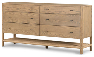 Zuma 6 Drawer Dresser, Dune Ash