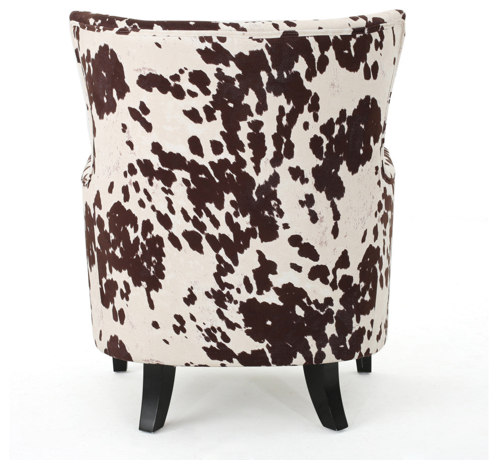 GDF Studio Analy Contemporary Velvet Club Chair