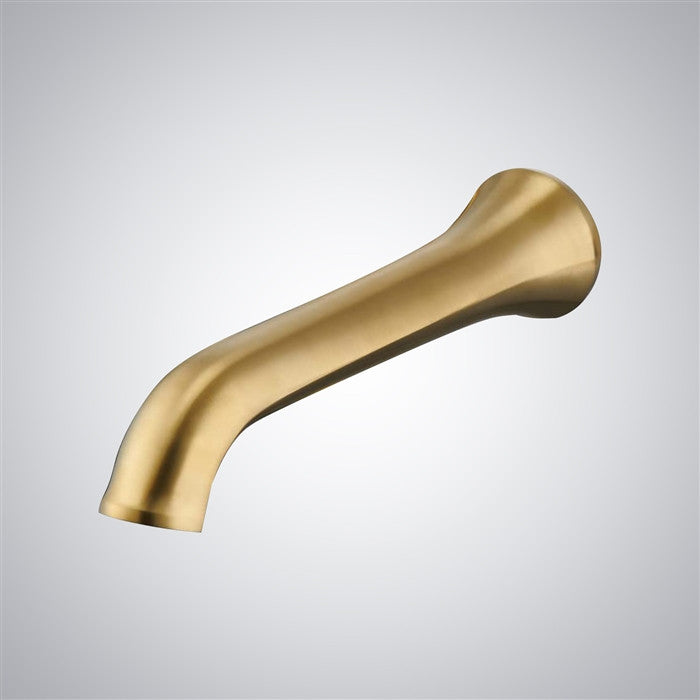 Bathselect Commercial Wall Mount Automatic Motion Sensor Faucet Brushed Gold