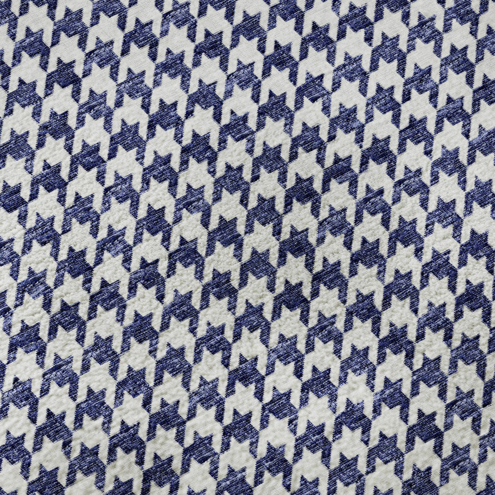 Addison Premium Washable Mayfield AMF137 Blue 5' x 7'6" Rug