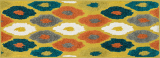 Loloi Terrace Collection Rug, Citron and Multi, 1'8"x5'