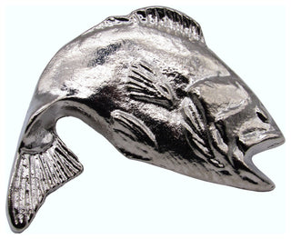 Big Bass 2 Cabinet Knob, Nickel