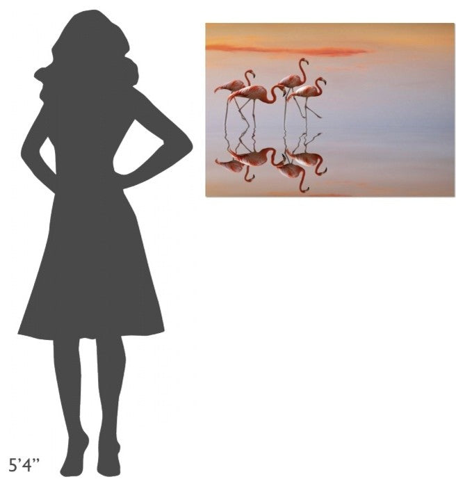 "Untitled" Stretched Canvas Giclee by Anna Cseresnjes, 36x25"