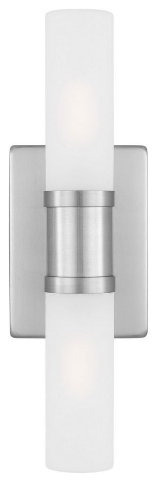 Keaton 2-Light Bath Vanity, Brushed Nickel