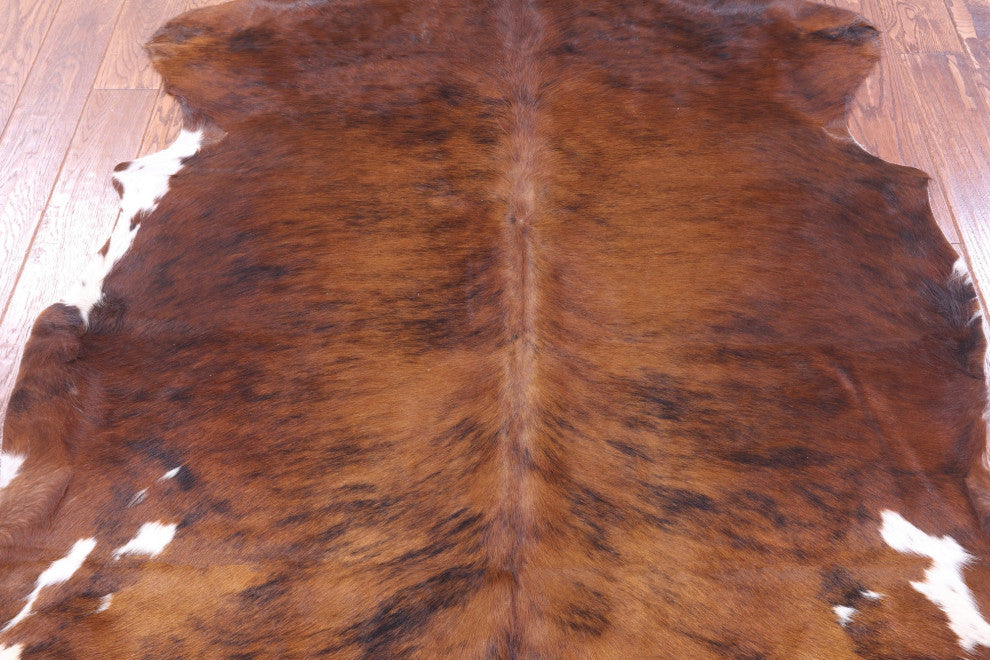 Natural Cowhide Rug 6' 2" X 5' 9" C1790