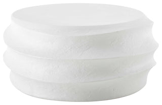 Uttermost Winded Outdoor White Coffee Table