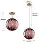 Modern dining room lights Glass vintage pendant light 1-Light Kitchen