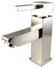 Nano White Modern Bathroom Vanity With Medicine Cabinet, FFT1030BN