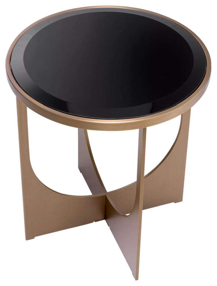 Bevelled Glass Side Table | Eichholtz Elegance