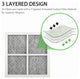 3 Pack LG LT120F Replacement Refrigerator Air filter For Kenmore 469918