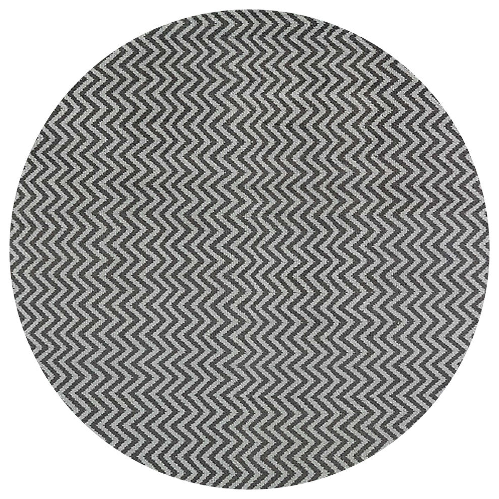 Ahgly Company Indoor Round Mid-Century Modern Area Rugs, 3' Round