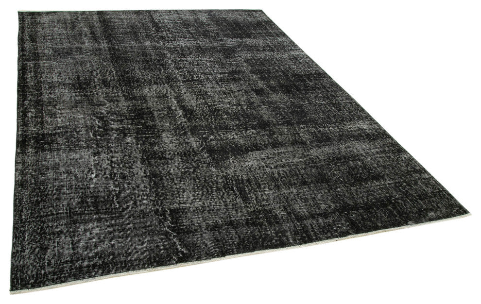 Rug N Carpet - Hand-knotted Turkish 6' 7" x 8' 11" Unique Overdyed Area Rug