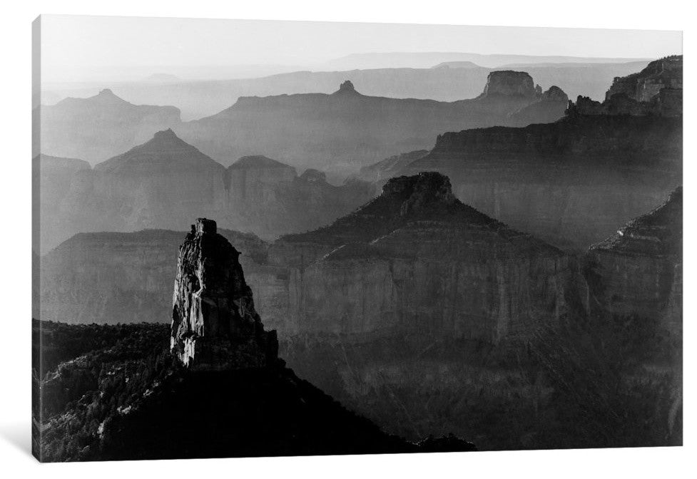 "Grand Canyon National Park III" by Ansel Adams, Canvas Print, 26"x18"