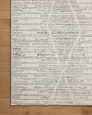 Loloi II Kamala Ivory / Silver 6'-7" x 9'-6" Area Rug