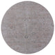 Ahgly Company Indoor Round Mid-Century Modern Area Rugs, 3' Round