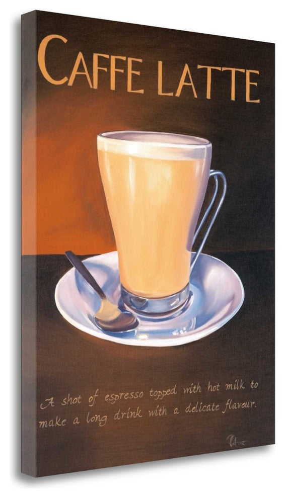 "Urban Caffe Latte" By Paul Kenton, Giclee Print on Gallery Wrap Canvas