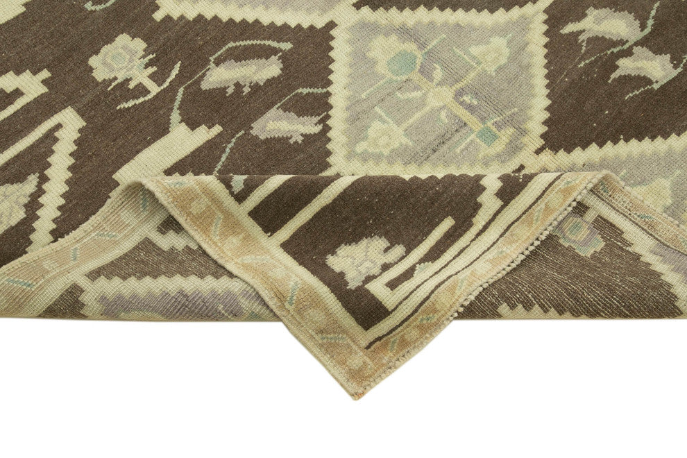 Rug N Carpet - Handmade Turkish 4' 10'' x 7' 4'' One-of-a-Kind Wool Rug