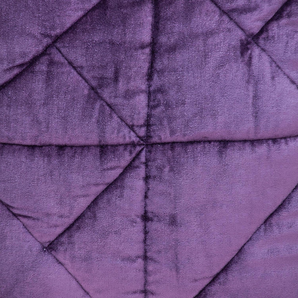 Parkland Collection Zoe Purple Throw Pillow