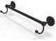 Shadwell 18" Towel Bar with Integrated Hooks, Venetian Bronze
