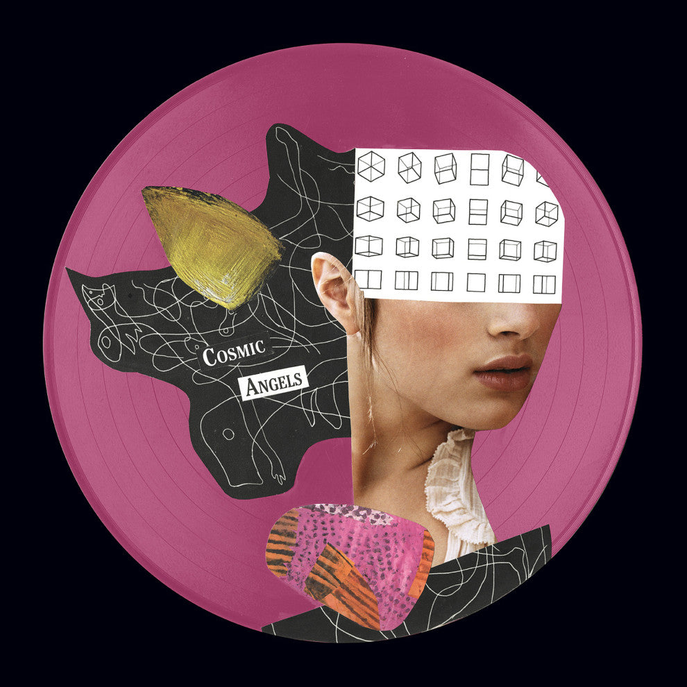 Mix Media Collage 3, Giclee Reproduction Artwork