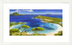 "Mediterraneo" Framed Digital Print by Adriano Galasso, 33x21"