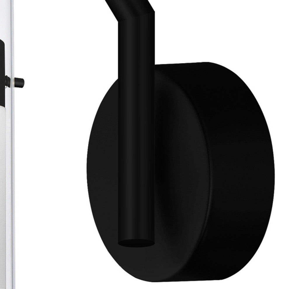 Olinda LED Integrated Black Wall Light