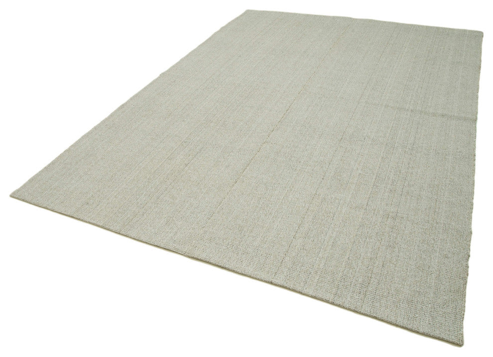 Rug N Carpet - Hand-knotted Turkish 7' 1'' x 10' 2'' Decorative Wool Kilim Rug