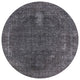 Ahgly Company Indoor Round Mid-Century Modern Area Rugs, 3' Round