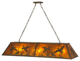 61L Ducks in Flight Oblong Pendant