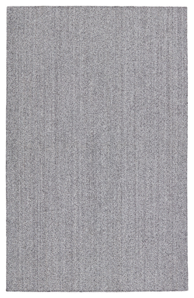 Jaipur Living Maracay Indoor/ Outdoor Solid Area Rug, Black/White, 4'x6'