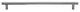 Hopewell Appliance Pull 30", c-c - Polished Nickel, TKM1332-30