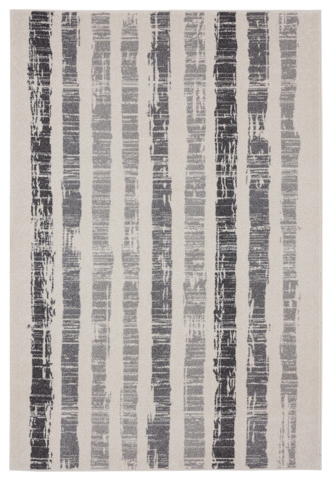 Abani Casa CAS110A Faded Striped Morrocan Inspired Area Rug