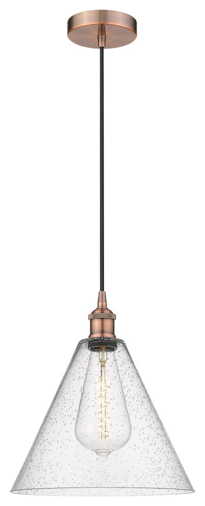 Innovations 616-1P-AC-GBC-124 1-Light Mini Pendant, Antique Copper