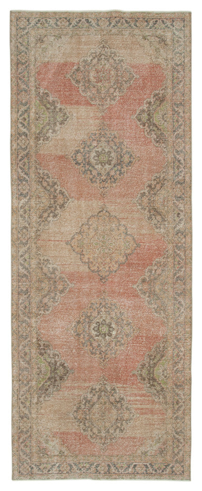 Rug N Carpet - Hand-knotted Oriental 4' 9" x 12' 5" Decorative Runner Rug
