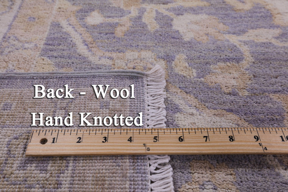 Peshawar Handmade Wool Rug 7' 10" X 9' 9" Q10556
