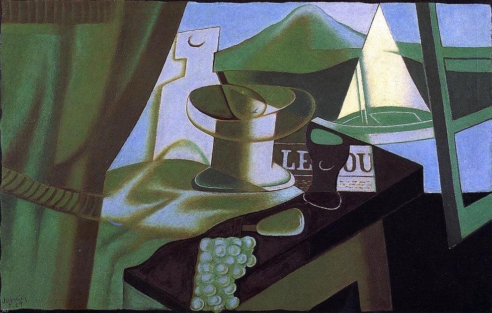 Juan Gris The Bay, 18"x27" Wall Decal