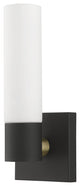 Livex Lighting Textured Black ADA Single Sconce