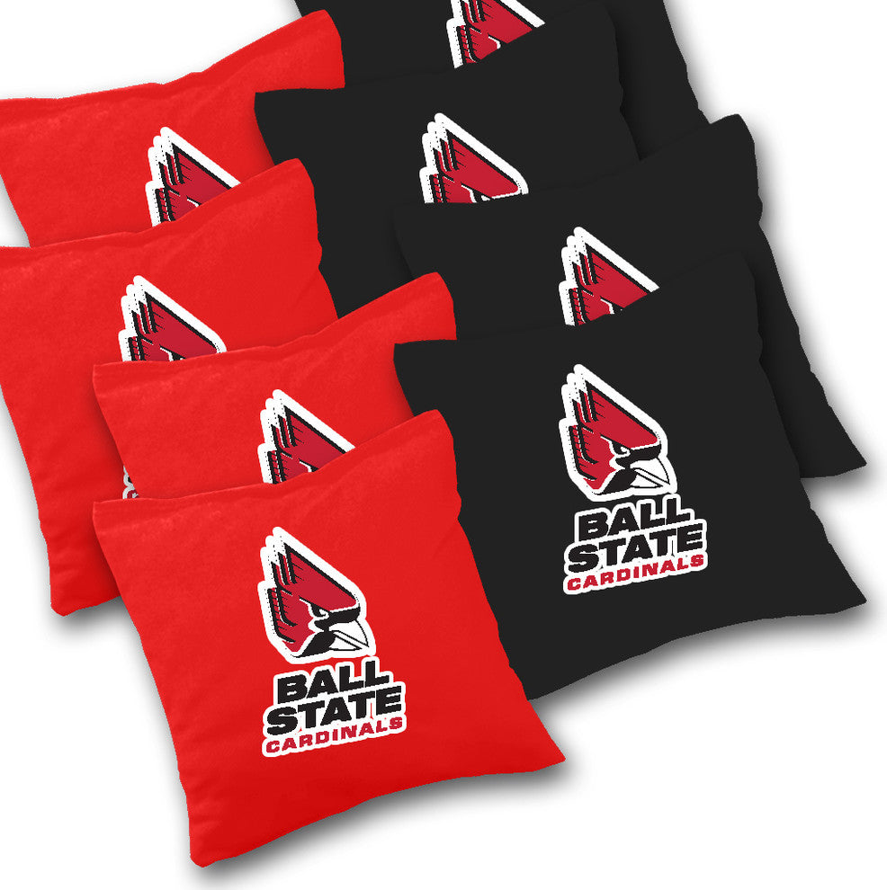 Ball State Swoosh Cornhole Set