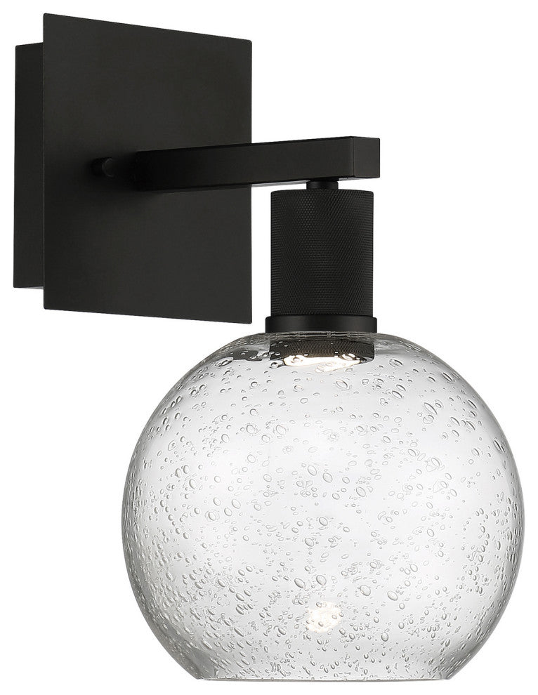 Access Lighting 63145LEDD/SDG Port Nine 13" Tall LED Wall Sconce - Matte Black