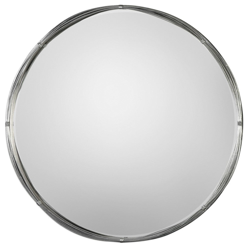Uttermost Ohmer Round Metal Coils Mirror