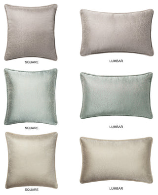 Linum Home Textiles Pixel Decorative Pillow Cover, Light Gray, Square