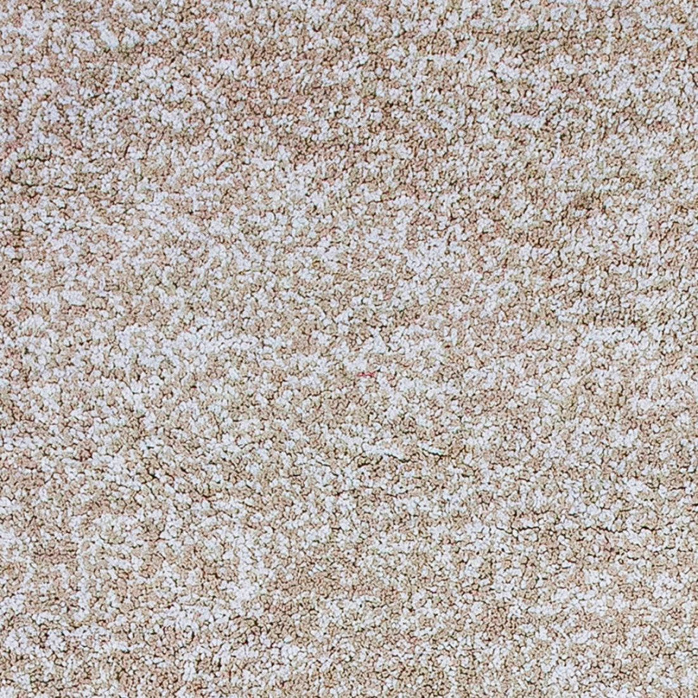KAS Bliss 1580 Ivory Heather Shag Area Rug, 2'3" x 7'6" Runner