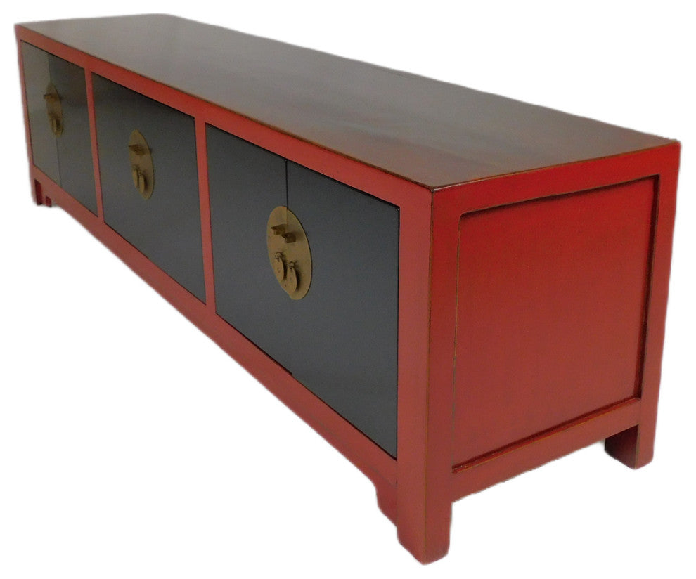 Chinese Low Boy Shanxi 6 Door Low Buffet