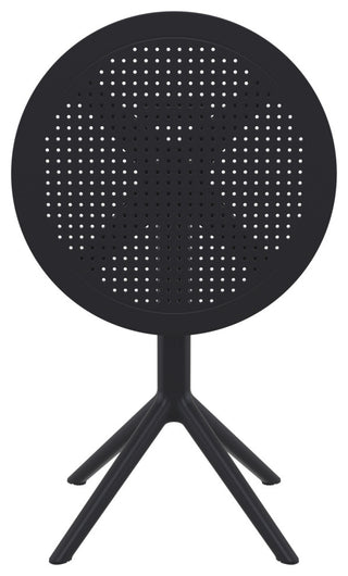 Sky Round Folding Table 24" Black