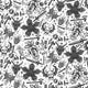 Stranger Things Hellfire Club Peel And Stick Wallpaper, Black